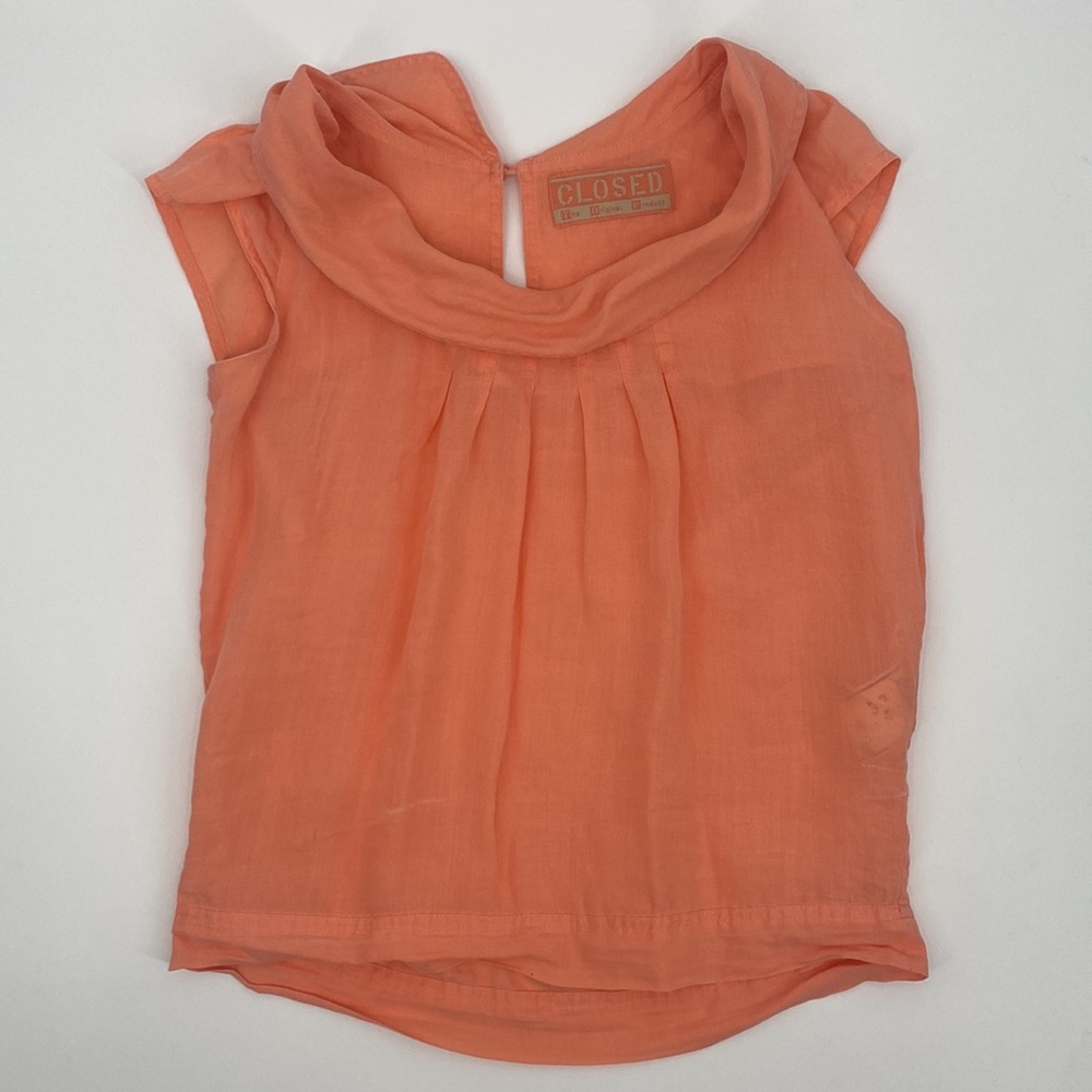 CLOSED Peach Summer Blouse